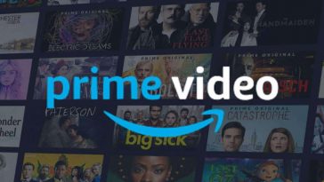 La home del servizio streaming Prime Video