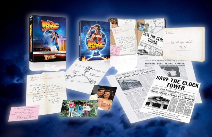 collezione 40esimo anniversario di Ritorno al Futuro