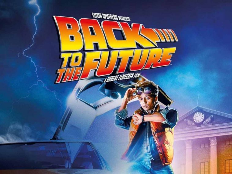 copertina blueray di ritorno al futuro