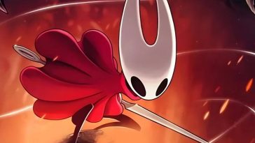 personaggio hornel con casacca rossa con arma pungiglione