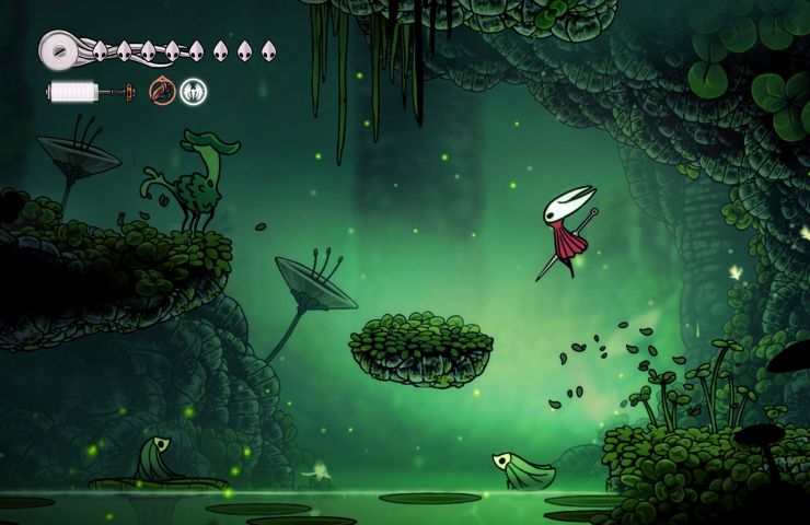 screenshot di hollow knight silksong