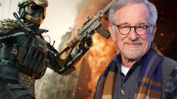 Steven Spielberg su una foto di call of duty