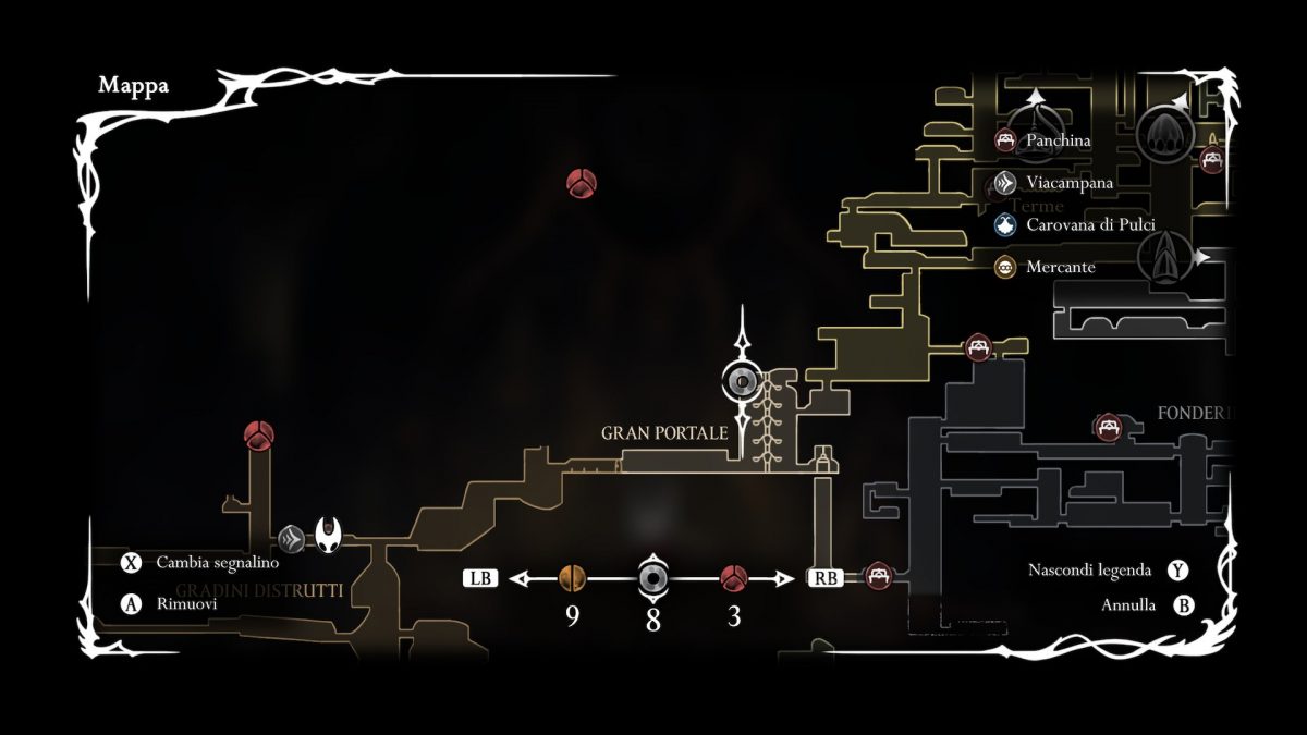 frammento di spola al gran portale