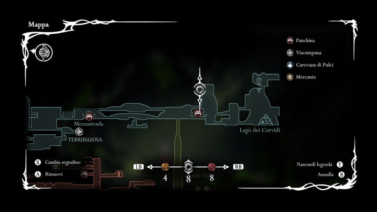spola alle terruggiose indicazione in mappa