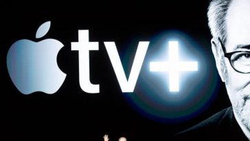 Il marchio Apple TV+, il servizio di streaming on demand della Apple