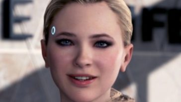 Un personaggio del gioco Detroit Become Human