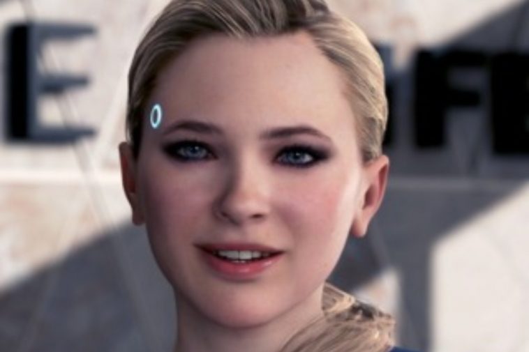 Un personaggio del gioco Detroit Become Human