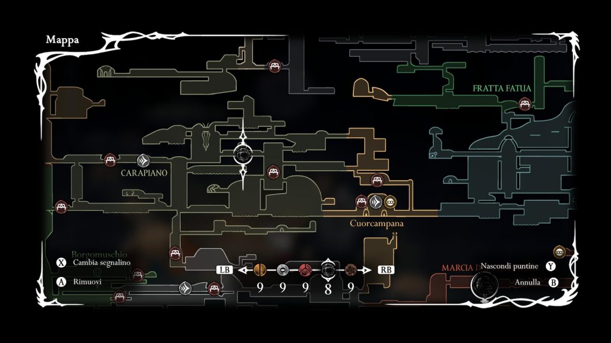 terzo luogo di incontro con seth posizione in mappa silksong