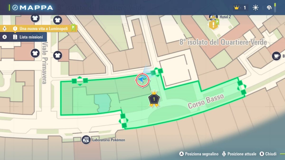 posizione della mt di cuordileone in leggende pokemon z-a