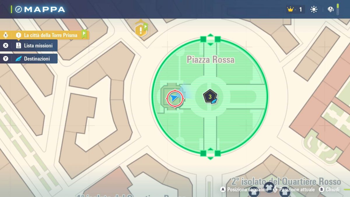 screenshot mappa zona selvaggia 3 mt aeroassalto