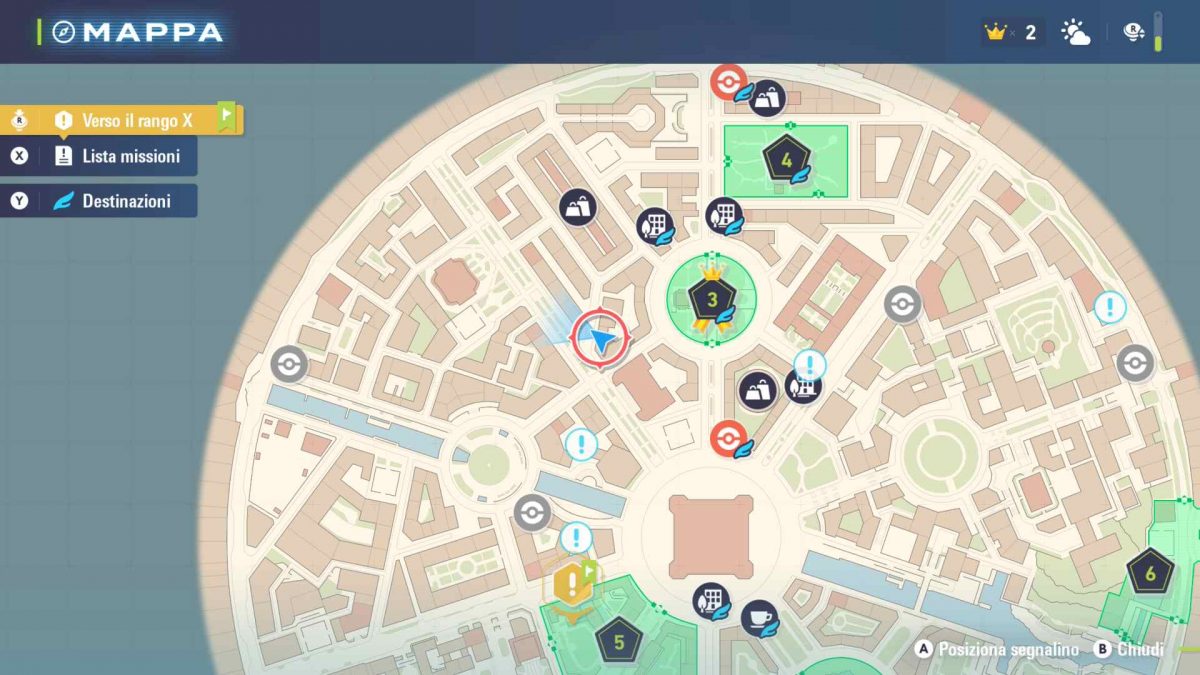 mappa screenshot di leggende z-a posizione mossa Boato