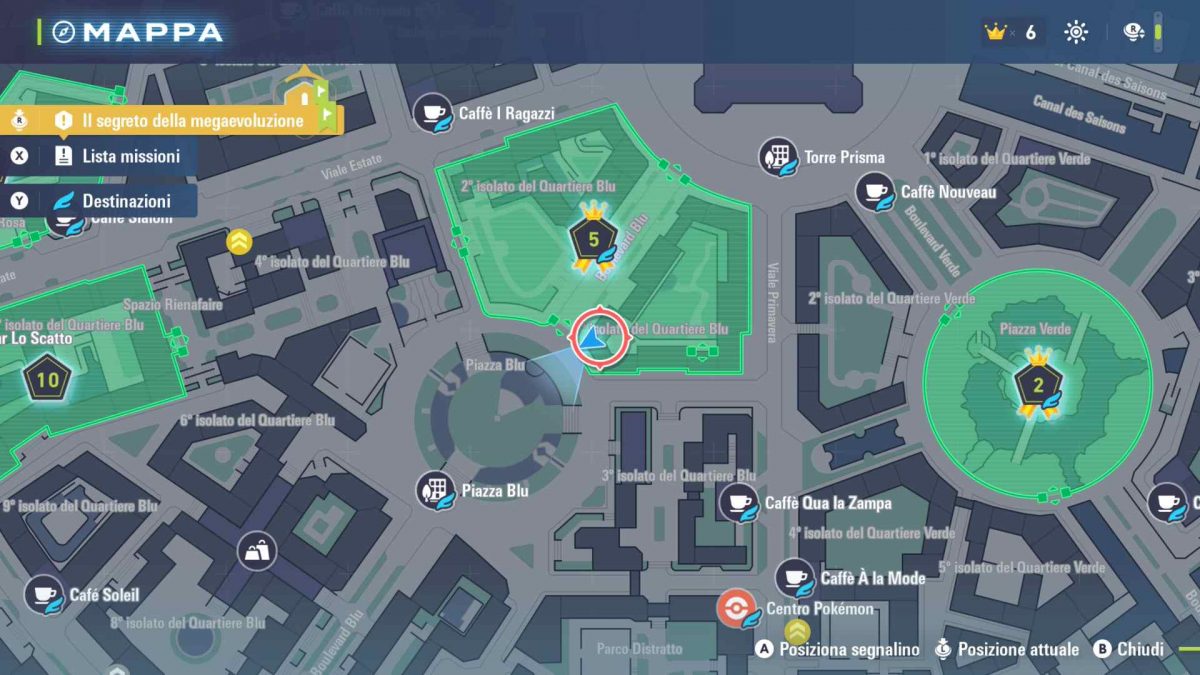 posizione in mappa dell'mt di semitraglia leggende pokemon z-a