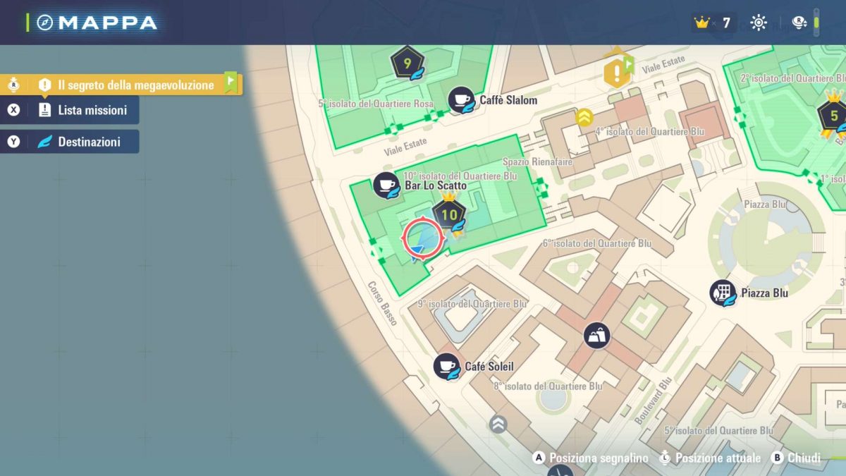 posizione di nottesferza nella zona selvaggia 10 pokemon leggende z-a