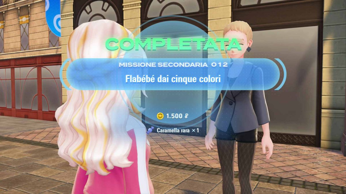 screenshot leggende pokemon z-a della missione secondaria 12