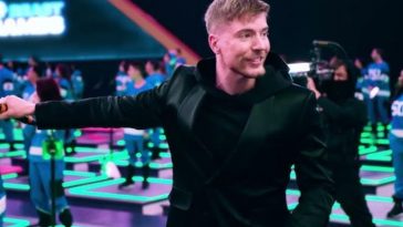 MrBeast durante uno dei suoi Game