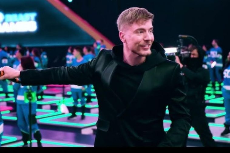 MrBeast durante uno dei suoi Game