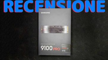 La nostra immagine di copertina per la recensione del Samsung 9100 Pro NVME da 8TB