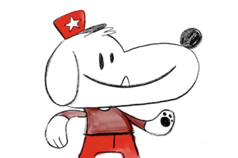 Un disegnino di un cagnolino