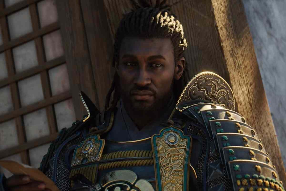 samurai nero yasuke di assassin's creed shadows