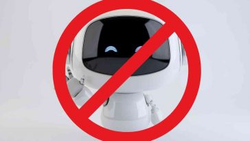 chatbot con segno stop