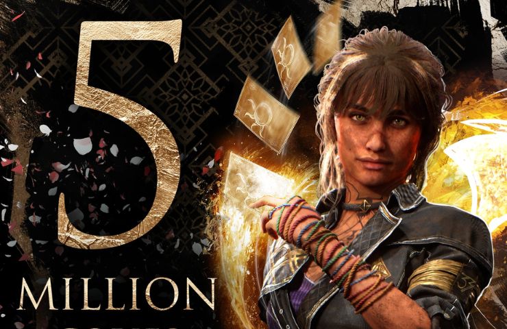 immagine post per festeggiare le 5 milioni di copie vendute di clair obscur con sciel