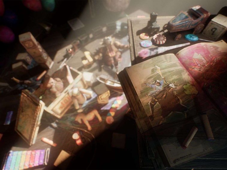 contenuti aggiuntivi clair obscur expedition 33 con libro che raffigura esquie ed altri elementi del gioco