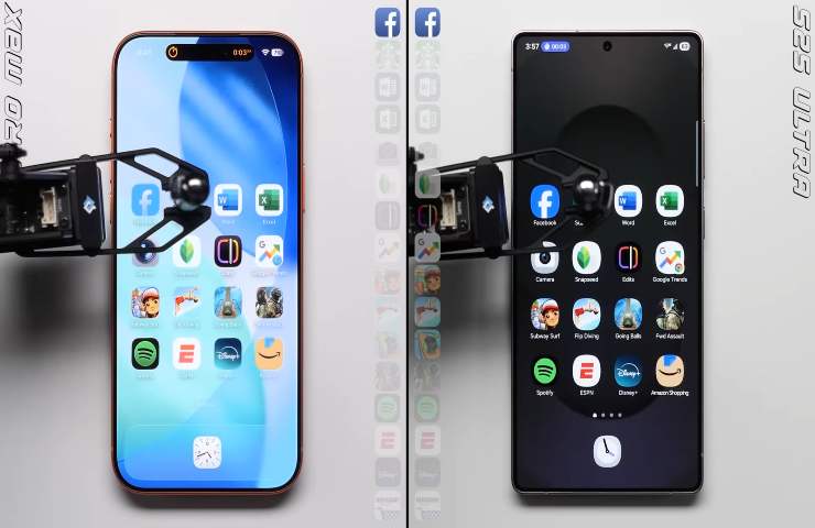 confronto tra iphone e samsung