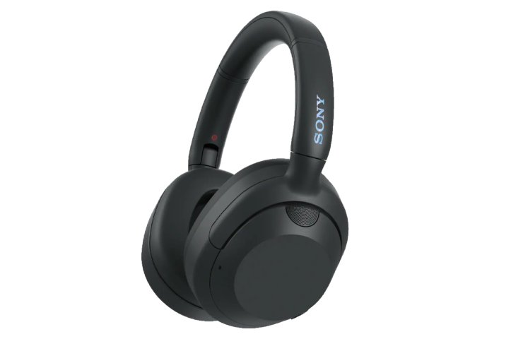 cuffie ult wear nere su fondo bianco