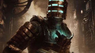 soldato con elmo spaziale e luci blu