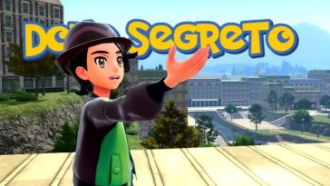 personaggio principale di leggende z-a sul tetto con scritta dono segreto