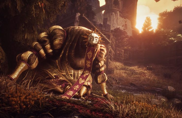 screenshot di clair obscur expedition 33 con esquie in primo piano