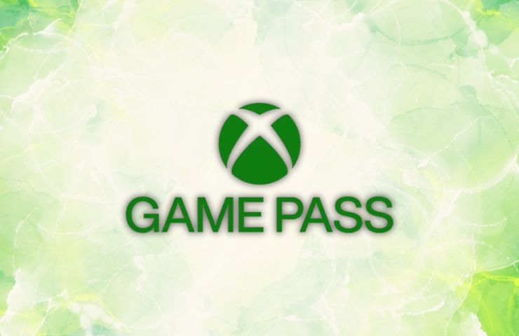 logo Game Pass su sfondo verde chiaro