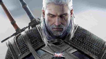 geralt nel gioco di cdpr
