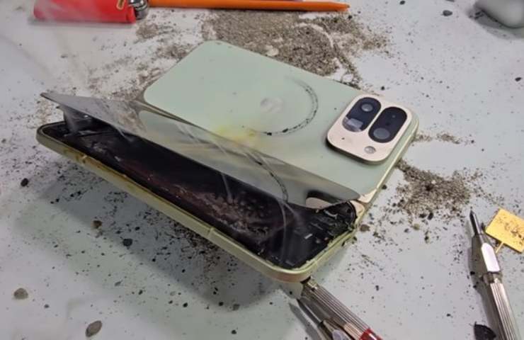 google fold bruciato 