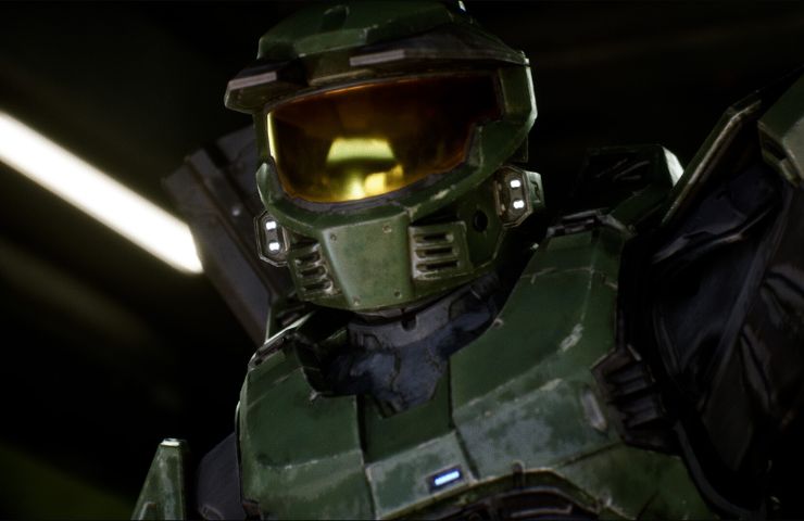 screenshot di halo campaign evolved con primo piano su master chief
