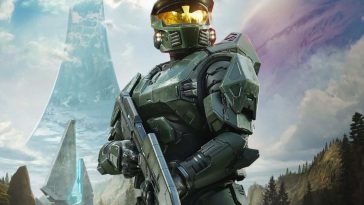 key art di Halo Campaign Evolved con Master Chief in primo piano