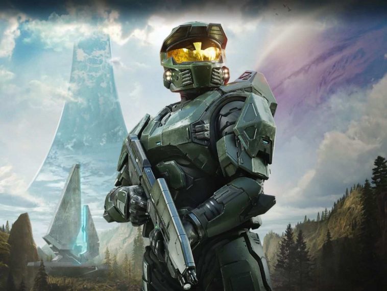 key art di Halo Campaign Evolved con Master Chief in primo piano