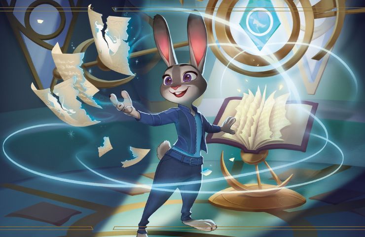 illustrazione judy zootropolis di disney lorcana