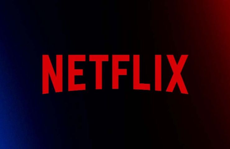 logo netflix su sfondo colorato