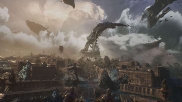 screenshot di clair obscur expedition 33 con Lumiere decaduta