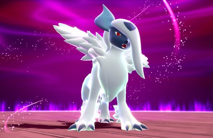 screenshot di leggende pokemon z-a con megaabsol battaglia ferox