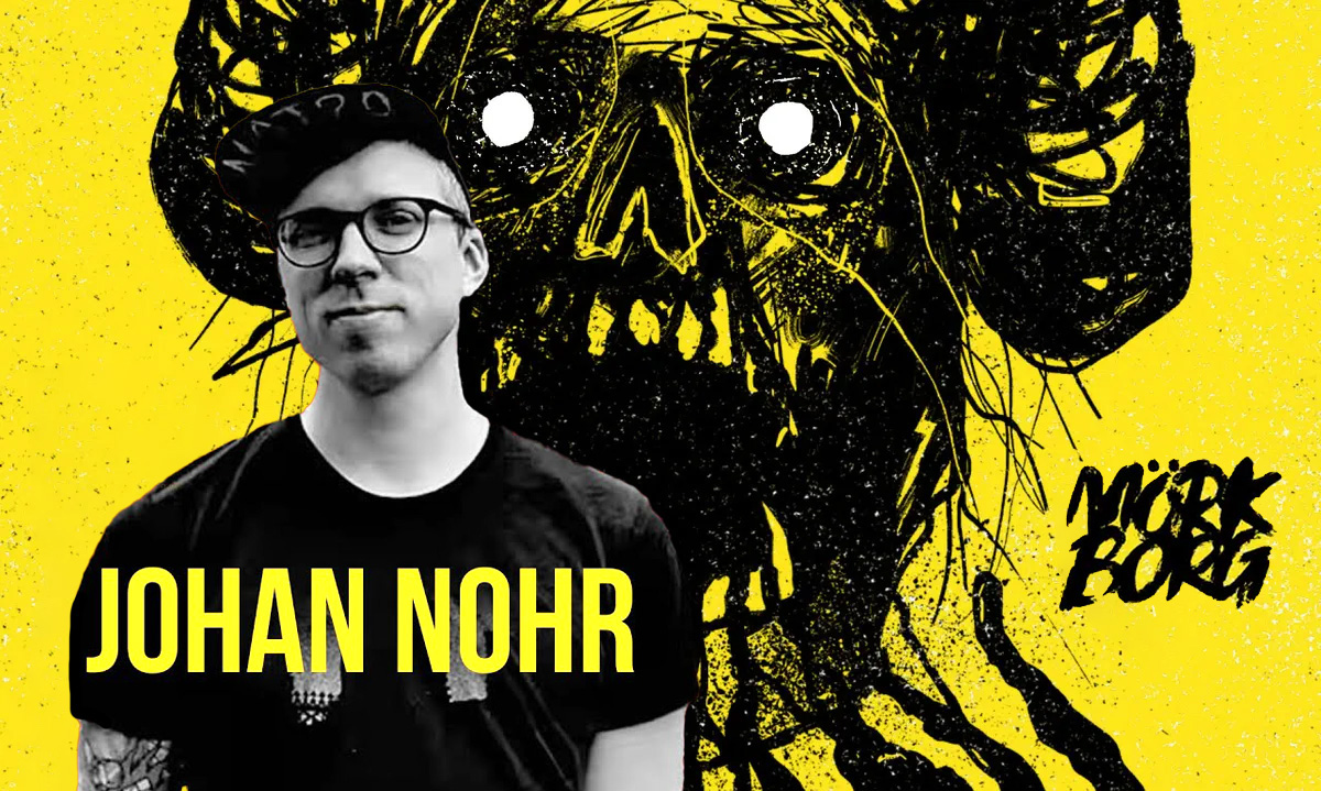 Johan Nohr, artista del GDR Mork Borg