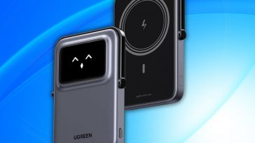 UGREEN Uno Power Bank Magnetico fronte retro