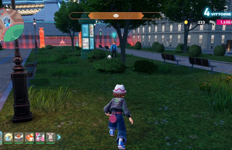 screenshot di leggende pokemon z-a con royale za