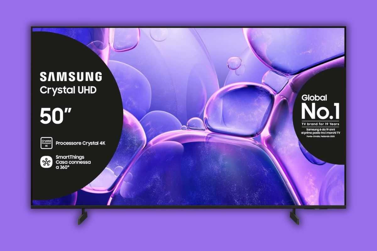 Samsung Smart TV 50' viola