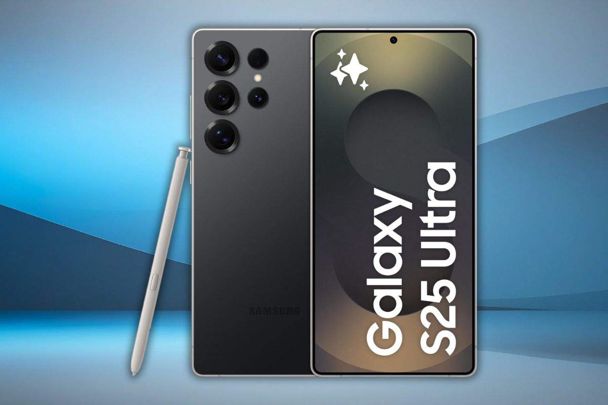 samsung galaxy s25 ultra fronte e retro con S Pen