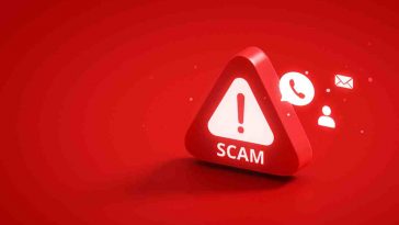 simbolo truffa rosso