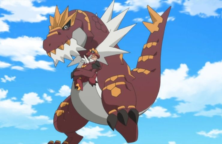 tyrantrum nell'anime