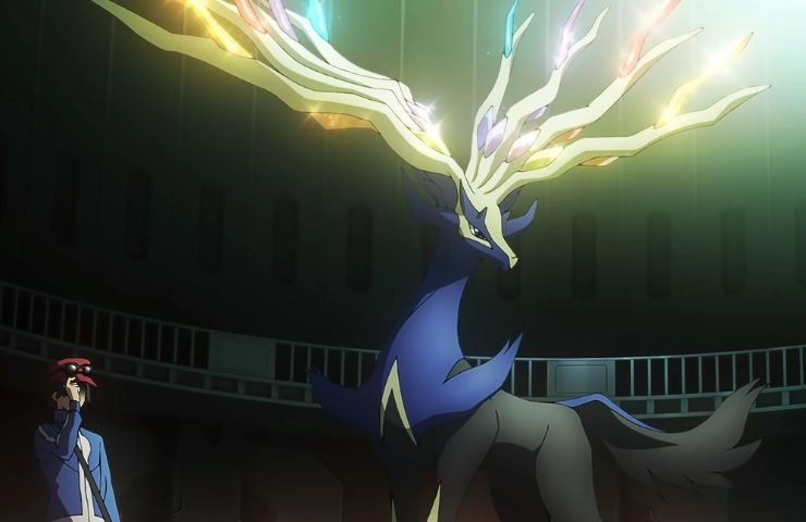 scena di xerneas nell'anime