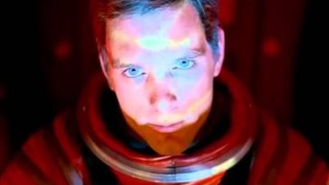 Una scena del film Odissea nello spazio